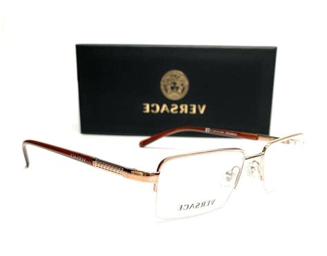 Versace VE1066 1053 Eyeglasses in Light Brown